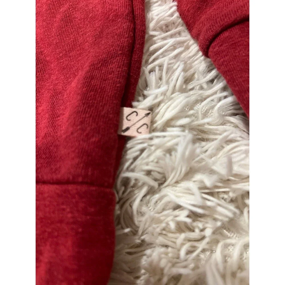CHILDHOODS Heather Ruby Red Sweatshirt 12-18M